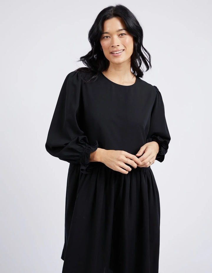 Elm Knitwear | River Dress - Black | Shut the Front Door