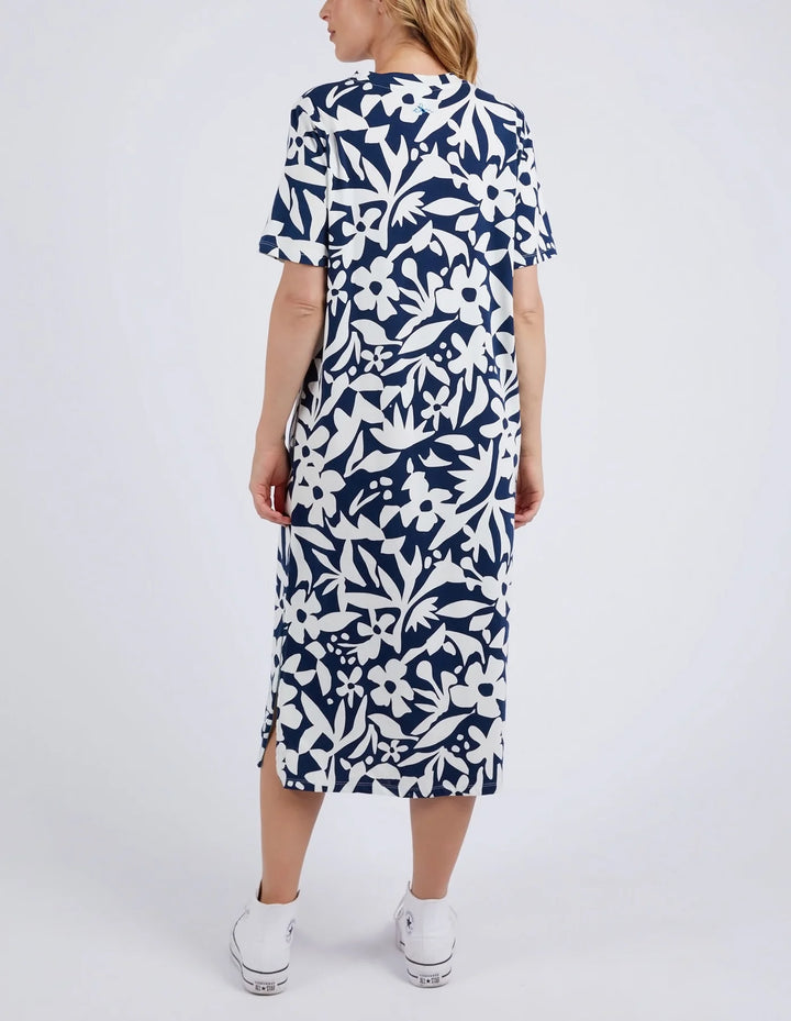 Elm Knitwear | Stencil Floral Tee Dress | Shut the Front Door