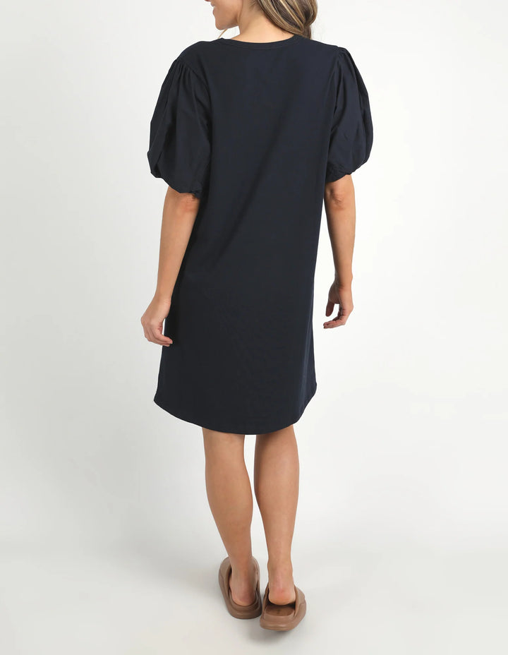 Elm Knitwear | Joy Dress - Navy | Shut the Front Door