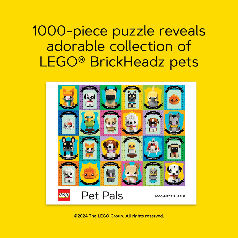 Chronicle Gift | Lego Pet Pals Puzzle 1000pcs | Shut the Front Door