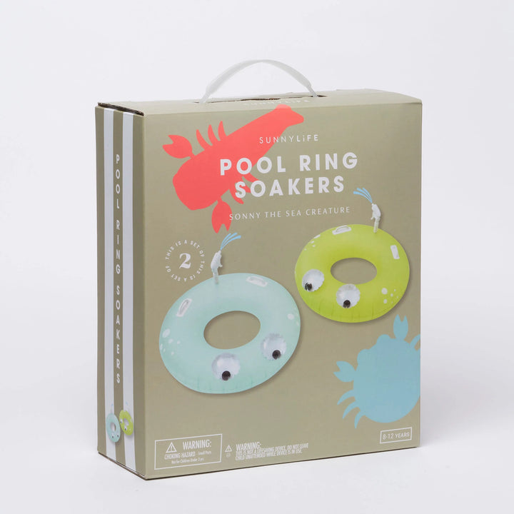 Sunnylife | Pool Ring Soakers - Sonny the Sea Creature Citrus S2 | Shut the Front Door