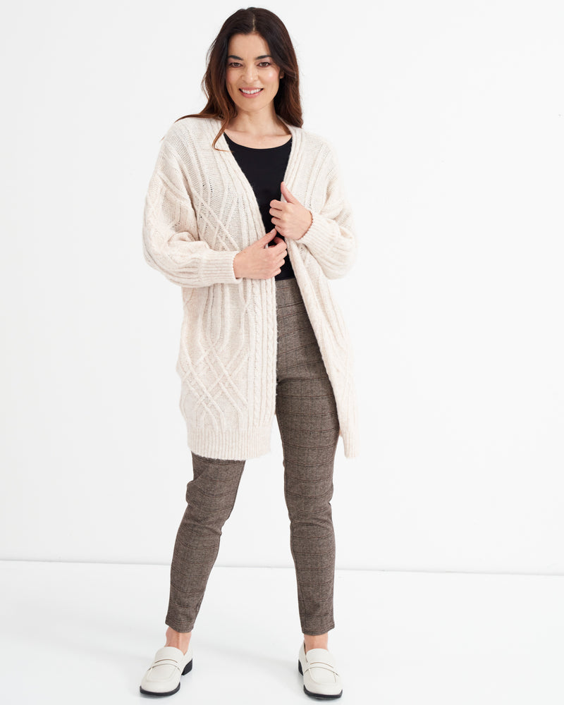 Betty Basics | Venus Cardigan - Beige | Shut the Front Door