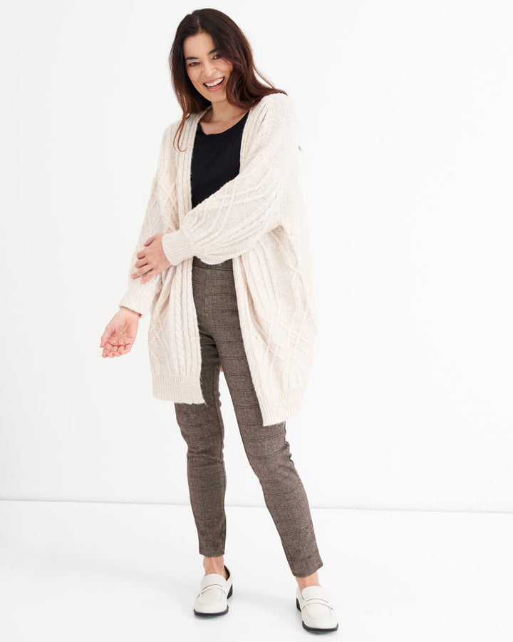 Betty Basics | Venus Cardigan - Beige | Shut the Front Door