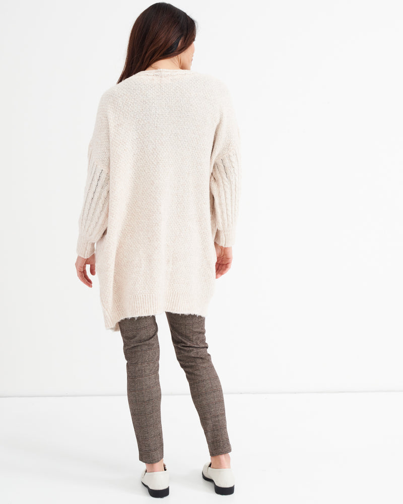 Betty Basics | Venus Cardigan - Beige | Shut the Front Door