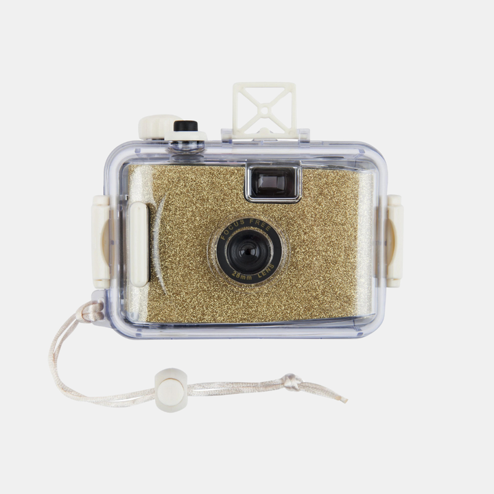 Sunnylife | Underwater Camera - Glitter Gold | Shut the Front Door