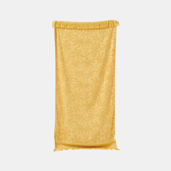 Sunnylife | Luxe Towel - Mango Bay Golden Mustard | Shut the Front Door