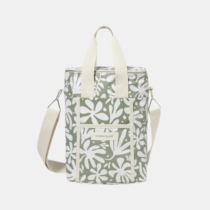 Sunnylife | Canvas Cooler Bag - The Vacay Olive | Shut the Front Door