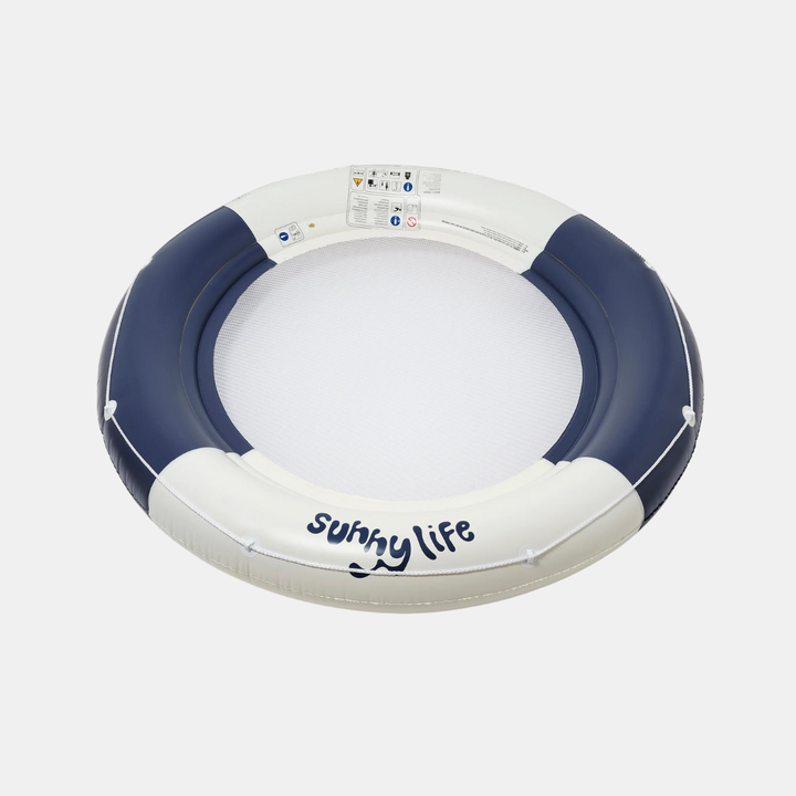 Sunnylife | Luxe Twin Hammock Float - Le Weekend Navy | Shut the Front Door