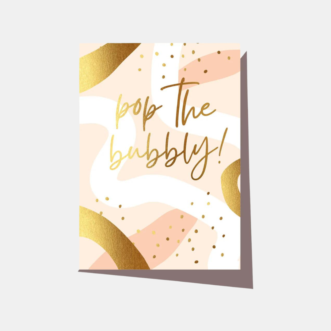 Elm Paper | Card Pop the Bubbly! | Shut the Front Door