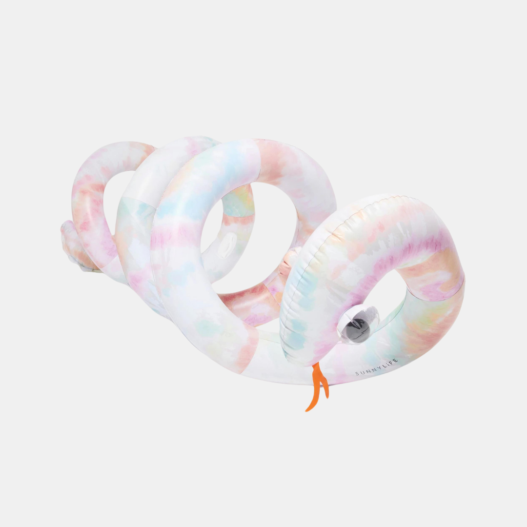 Sunnylife | Giant Infatable Noodle - Snake Tie Dye Mutli | Shut the Front Door