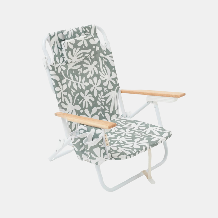 Sunnylife | The Luxe Beach Chair - The Vacay Olive | Shut the Front Door