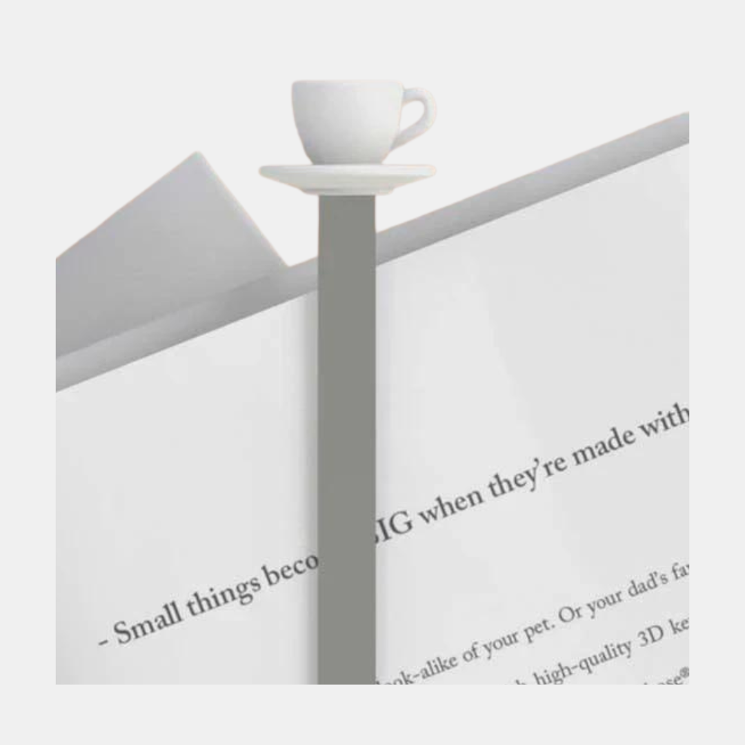 Stellar Haus | Coffee/Tea Cup Bookmark | Shut the Front Door