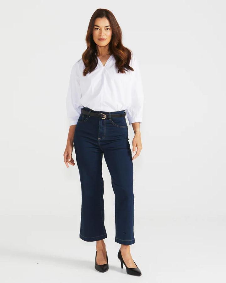 Betty Basics | Piper Shirt - White | Shut the Front Door