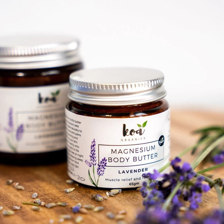 Koa Organics | Magnesium Body Butter - Lavender 65gm | Shut the Front Door