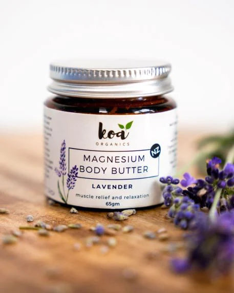 Koa Organics | Magnesium Body Butter - Lavender 65gm | Shut the Front Door