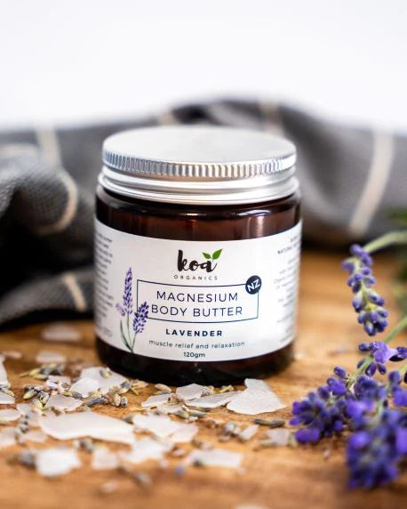 Koa Organics | Magnesium Body Butter - Lavender 65gm | Shut the Front Door