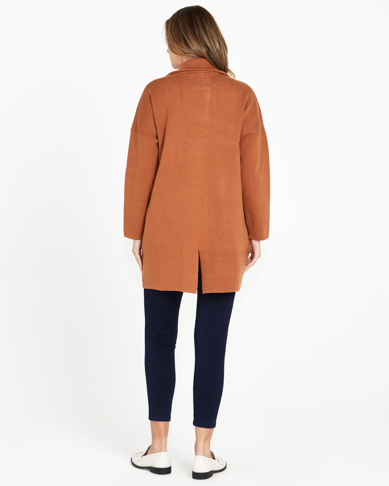 Betty Basics | Bristol Coatigan - Caramel | Shut the Front Door