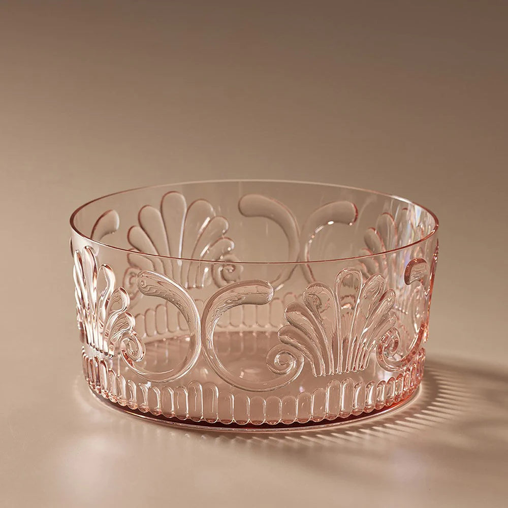 INDIGO LOVE | Flemington Acrylic Salad Bowl - Pale Pink | Shut the Front Door