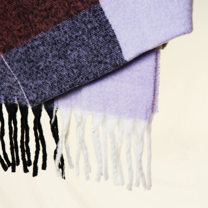 Antigone | Arlo Check Scarf - Lilac | Shut the Front Door