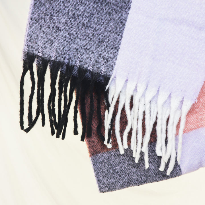 Antigone | Arlo Check Scarf - Lilac | Shut the Front Door