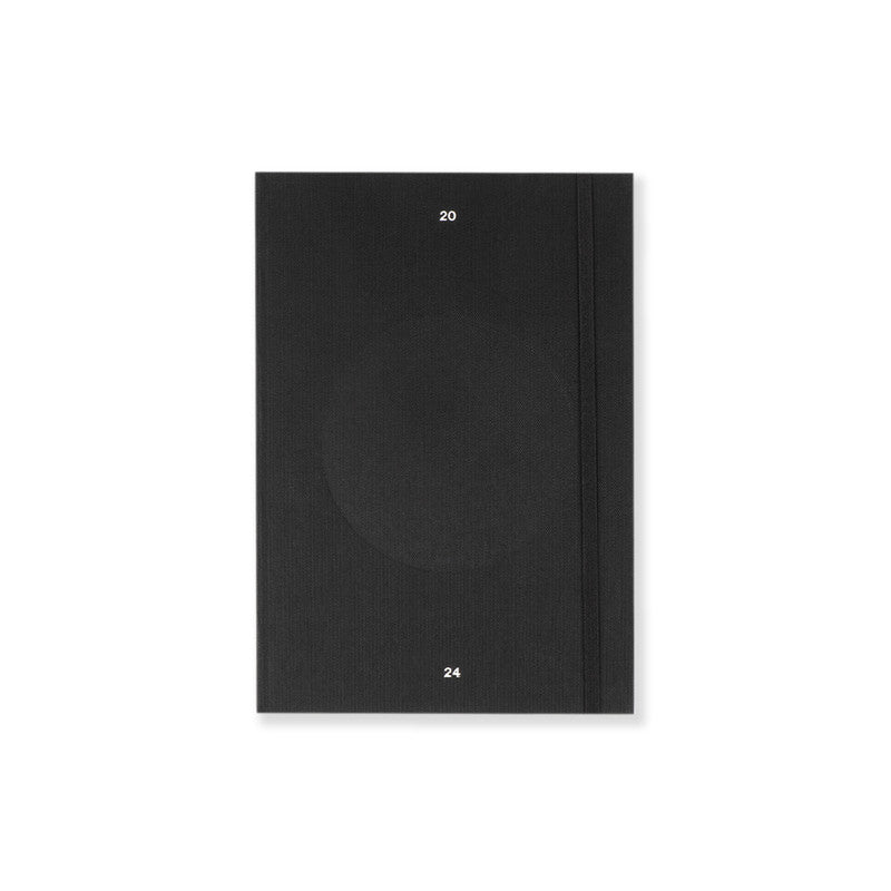 Milligram | 2024 Non Diary Dot Grid - A5 Black | Shut the Front Door