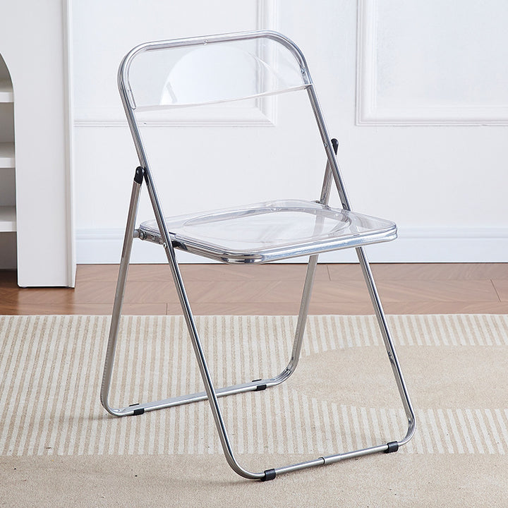 Garcia | Folding Chair - Clear | Shut the Front Door