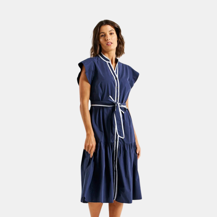 Betty Basics | Mari Dress - Navy | Shut the Front Door