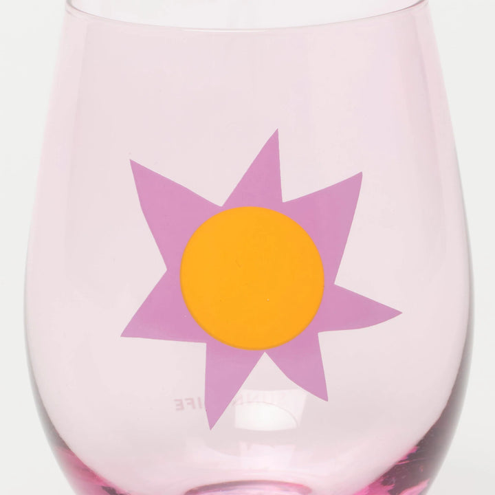 Sunnylife | Stemless Glass Tumblers - Utopia Multi (S4) | Shut the Front Door