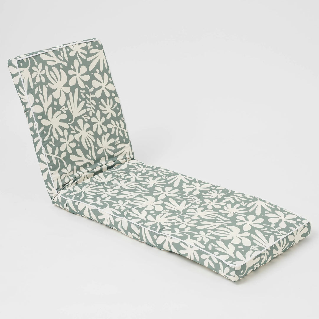 Sunnylife | Luxe Lounger Chair - The Vacay Olive | Shut the Front Door