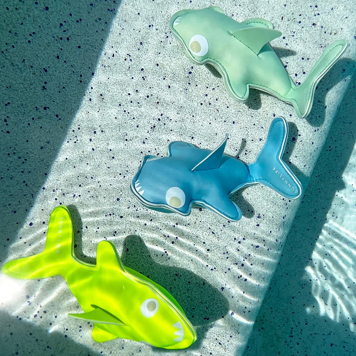 Sunnylife | Salty the Shark Dive Buddies - Aqua Neon Yell S3 | Shut the Front Door