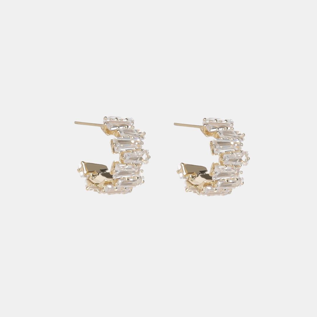 Antigone | Luna Earrings - Gold | Shut the Front Door