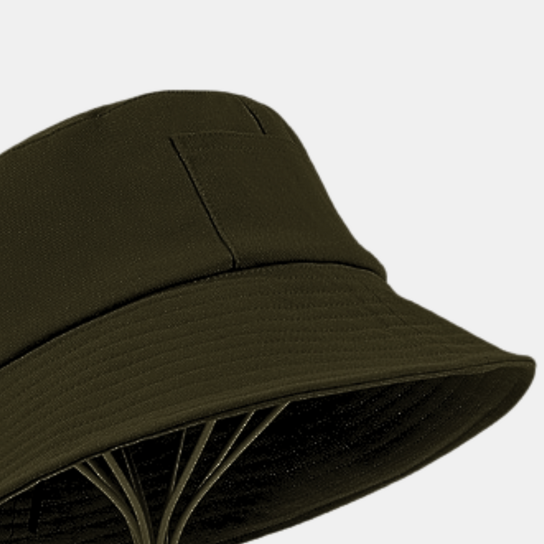 Antigone | Jordan Pocket Bucket Hat - Khaki | Shut the Front Door