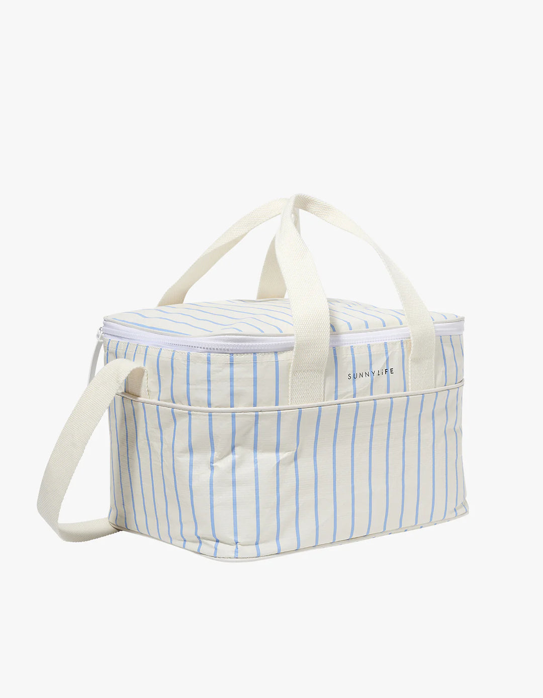 Sunnylife | Cooler Bag - Le Weekend Mid Blue-Cream | Shut the Front Door