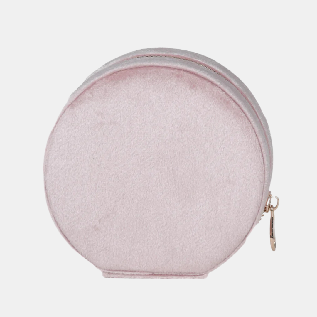 Antigone | Brydie Round Jewellery Box - Blush | Shut the Front Door