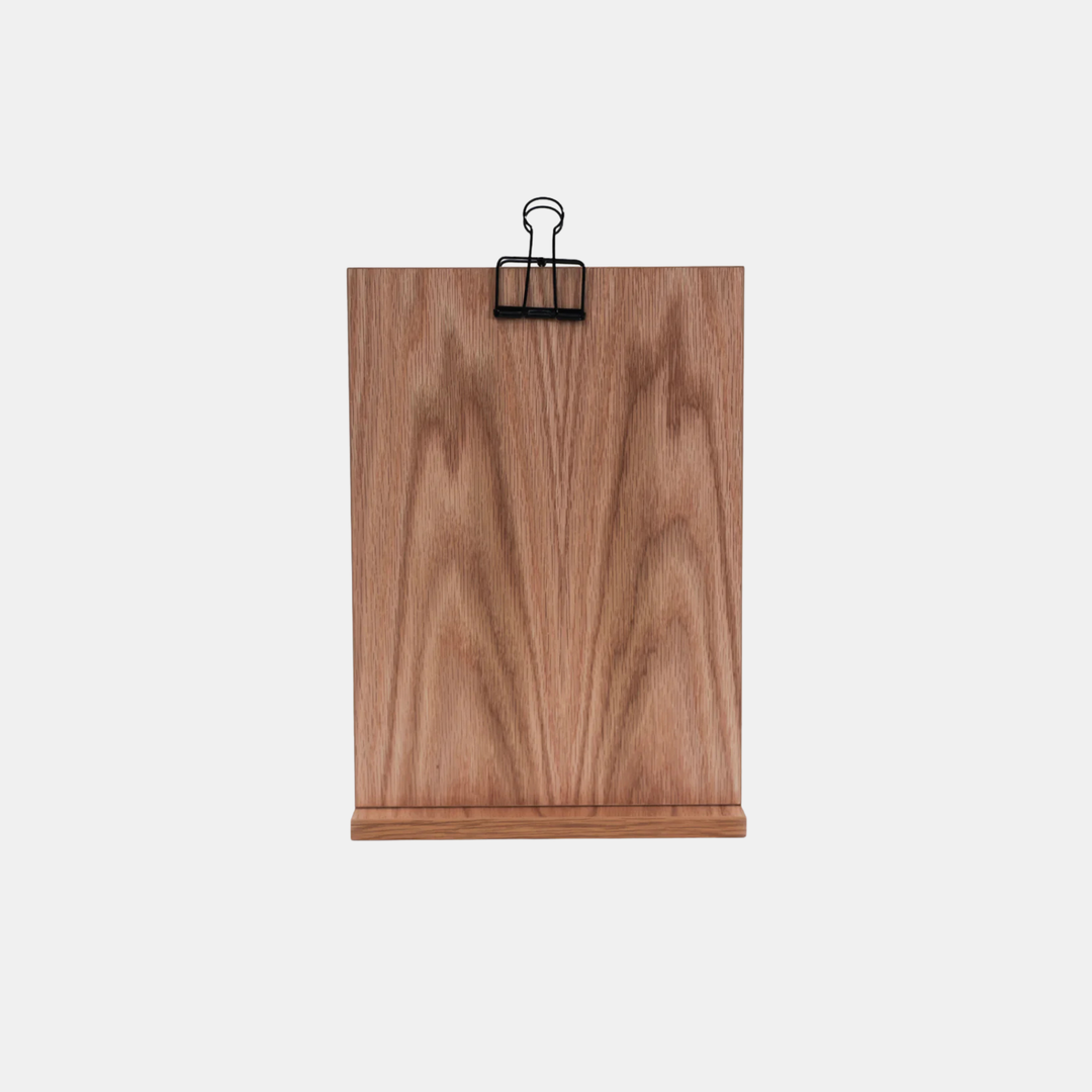 MOOD | Clip Stand Slim - A5 Oak | Shut the Front Door