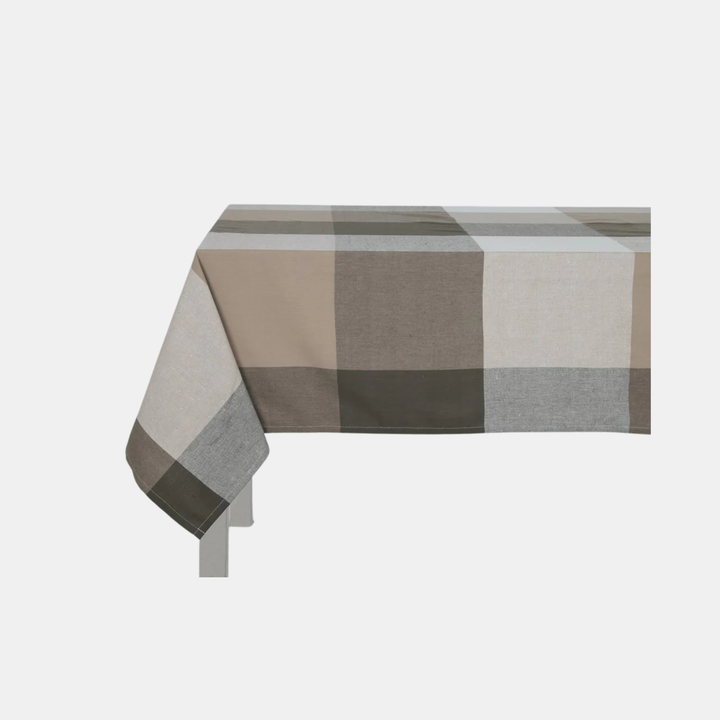 Raine & Humble | Giant Check Tablecloth - Olive | Shut the Front Door