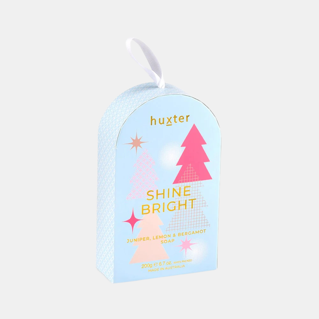 Huxter | Hanging Soap Dome R'Berry Xmas Sparkles -Pale Blue | Shut the Front Door