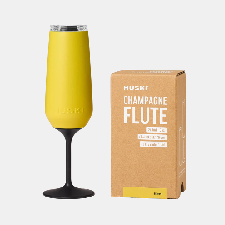 Huski | Huski Champagne Flute - Lemon | Shut the Front Door