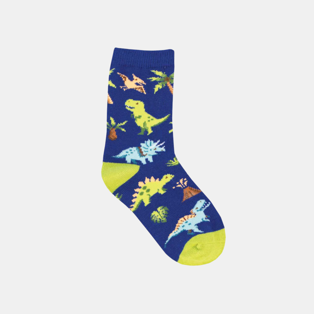 Socksmith | Socks Kids Nervous Rex - Navy 4-7 years | Shut the Front Door