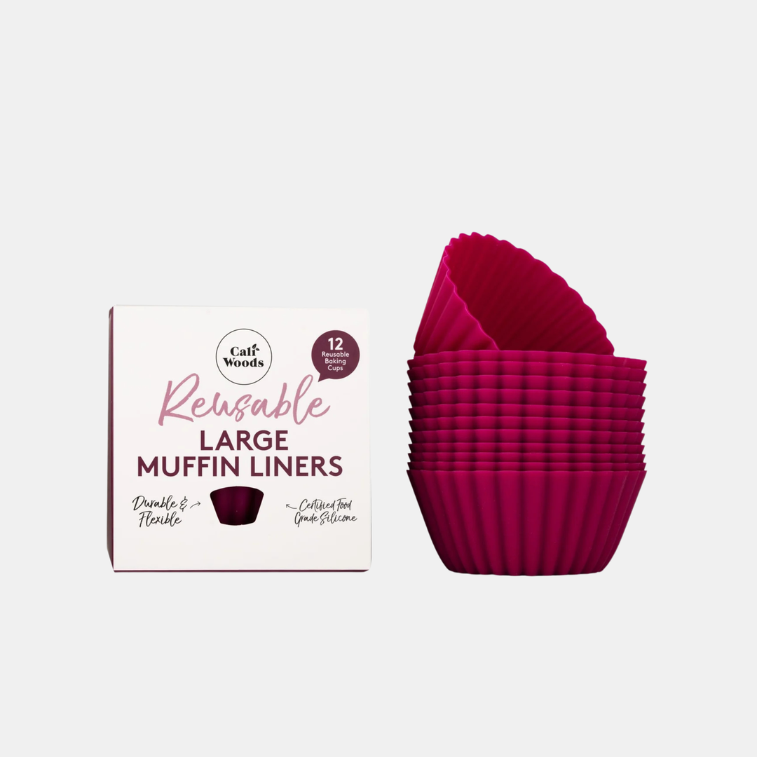 CaliWoods | Reusable Large Muffin Liners - Very Berry | Shut the Front Door