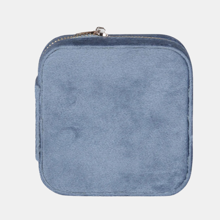 Antigone | Brydie Square  Jewellery Box - Blue | Shut the Front Door