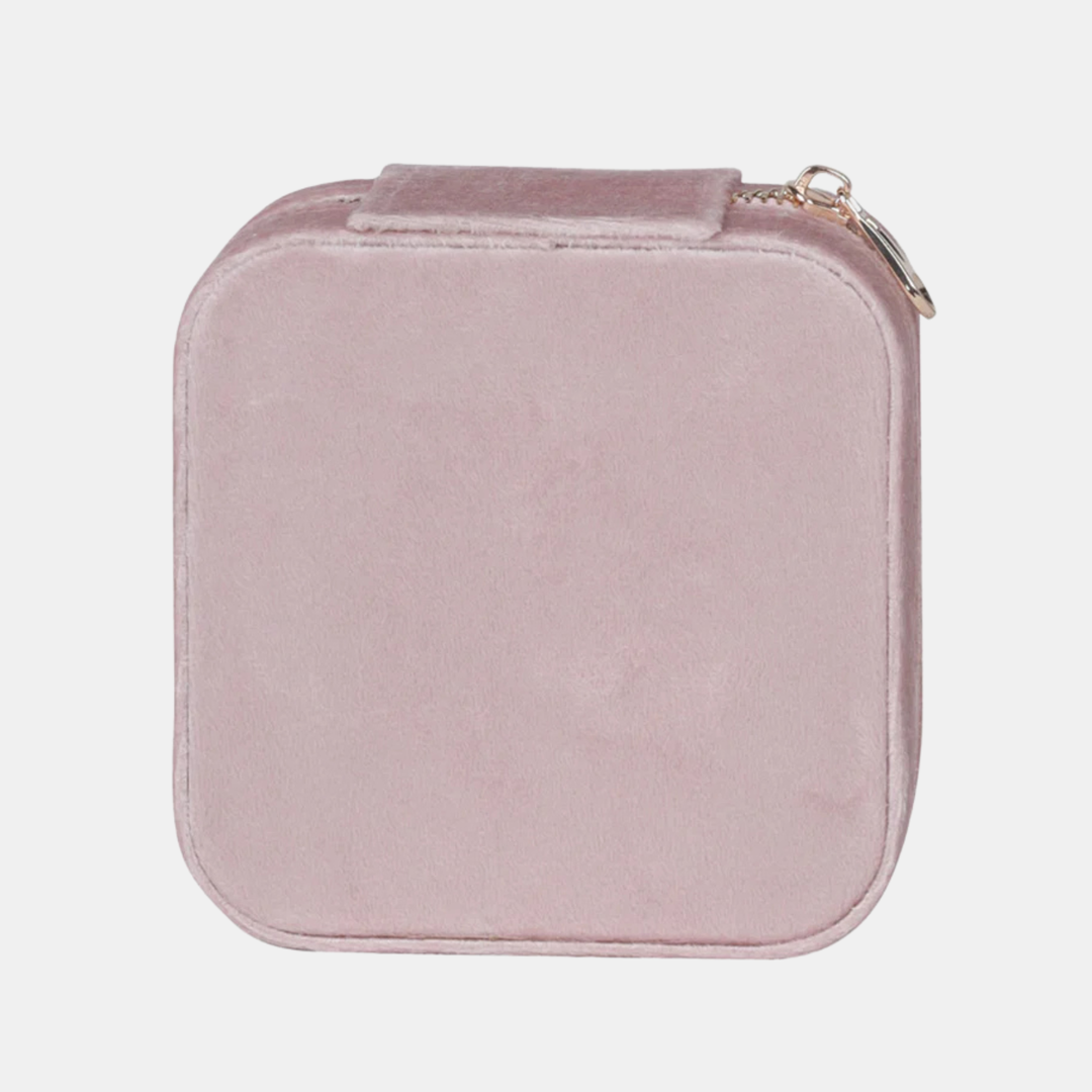 Antigone | Brydie Square Jewellery Box - Blush | Shut the Front Door