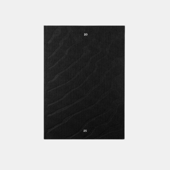 Studio Milligram | 2025 Agenda Diary A5 - Black | Shut the Front Door