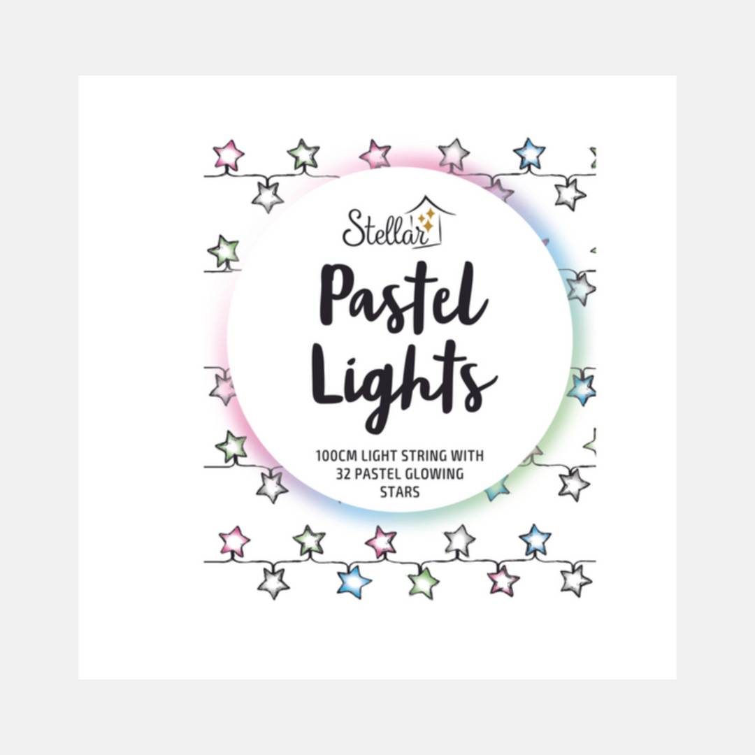 Stellar Haus | Pastel Lights Stars | Shut the Front Door