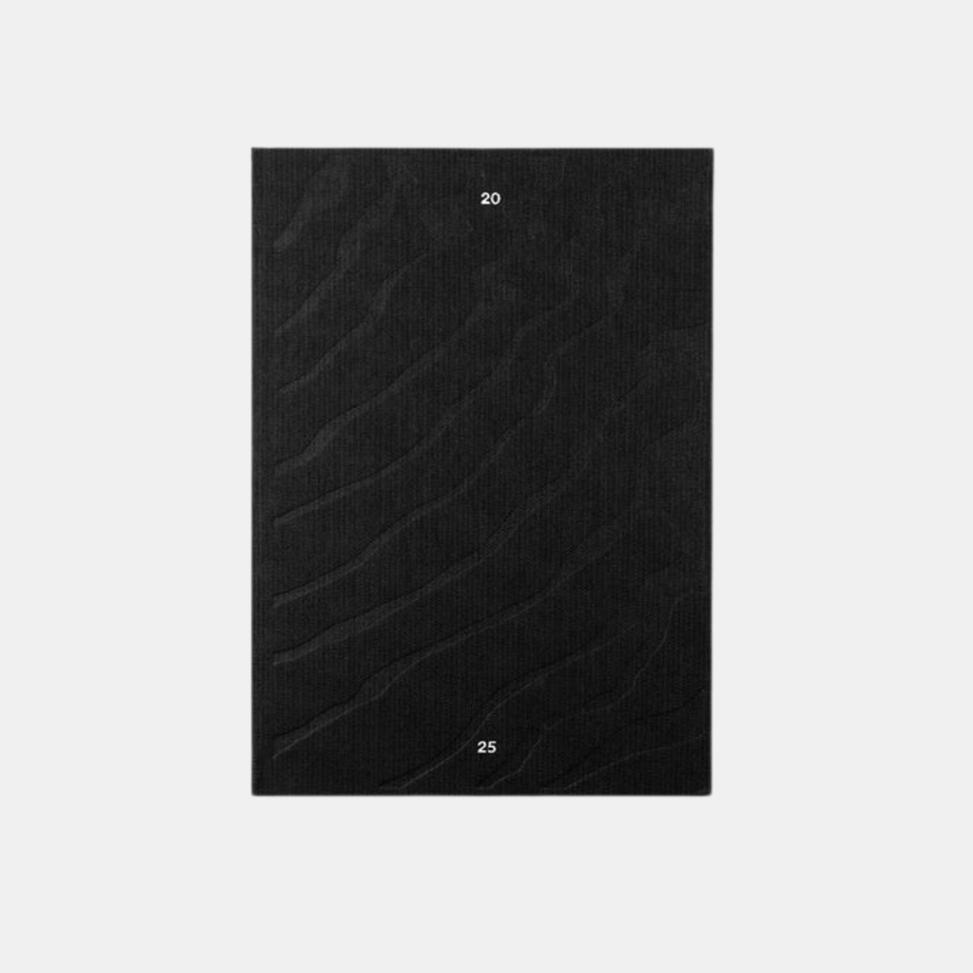 Studio Milligram | 2025 Dot Grid  Daily Diary A5 - Black | Shut the Front Door