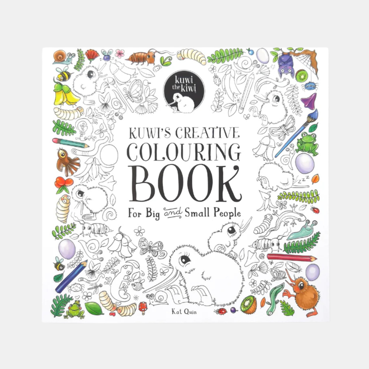 Tikitibu | Kuwi's Creative Colouring Book | Shut the Front Door