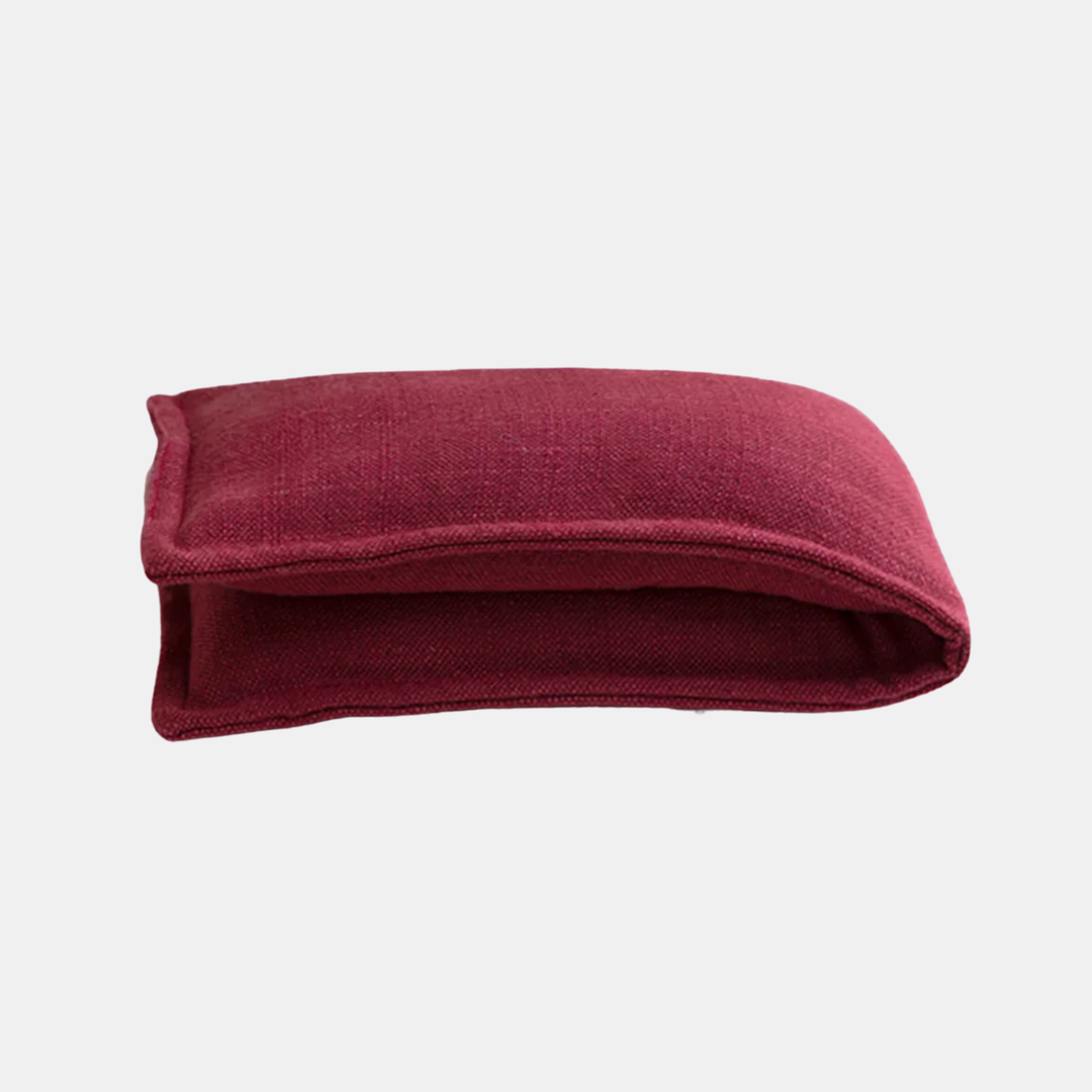 MOOD | Heat Pack - Sangria Red Linen | Shut the Front Door