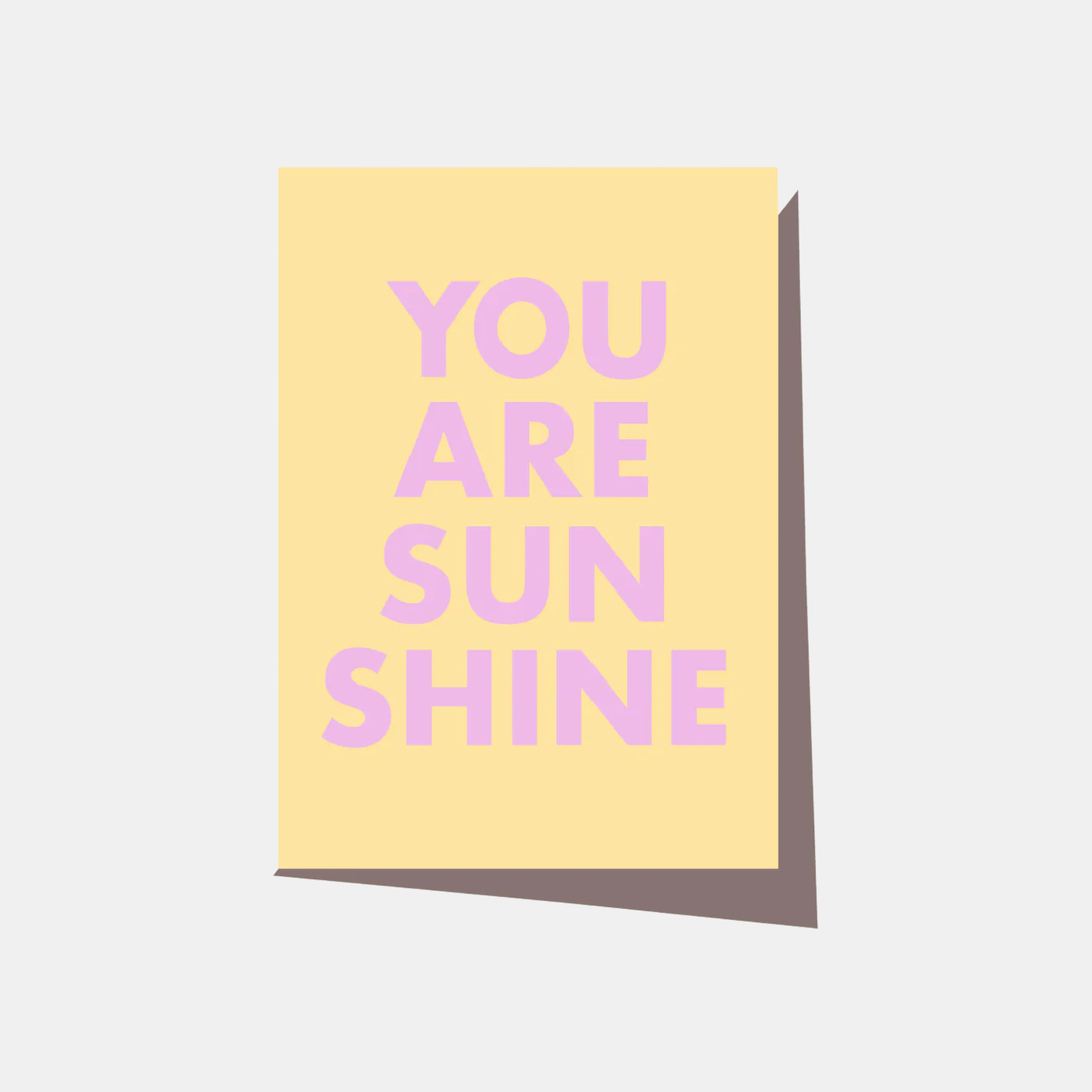 Elm Paper | Card You Are Sunshine | Shut the Front Door