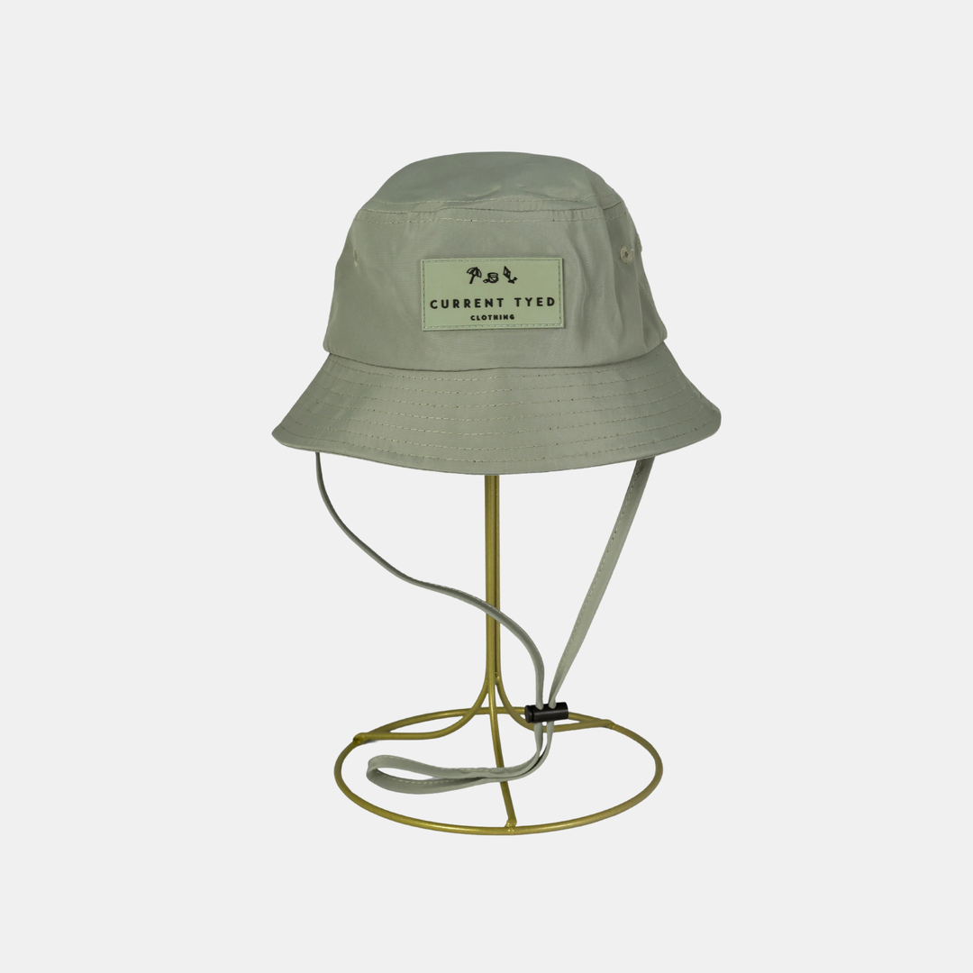 Current Tyed | Waterproof Bucket Hat - Sage Green | Shut the Front Door