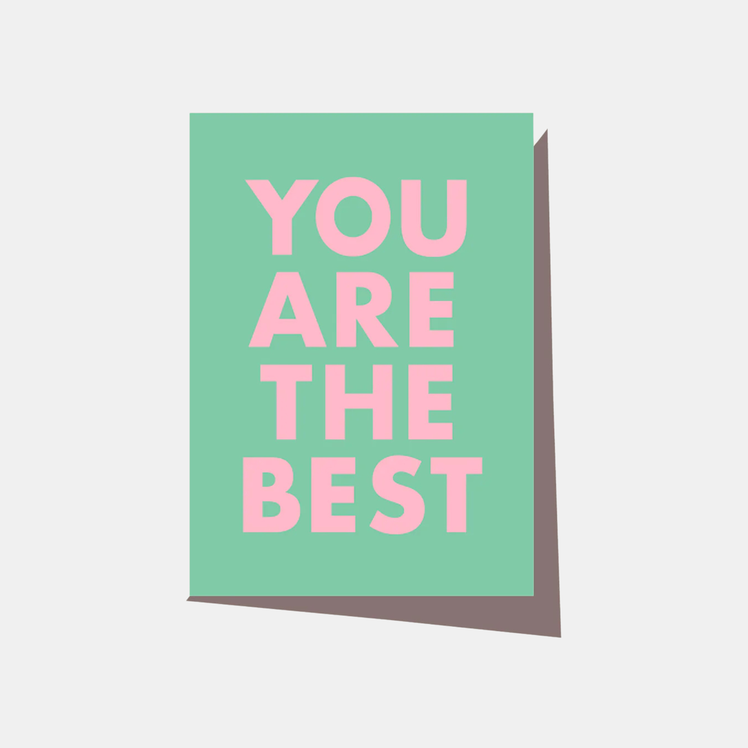 Elm Paper | Card You Are The Best | Shut the Front Door